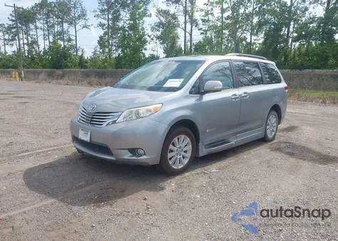 2013 Toyota Sienna Limited V6 7 Passenger from USA, damaged, VIN 5TDYK3DCXDS312882